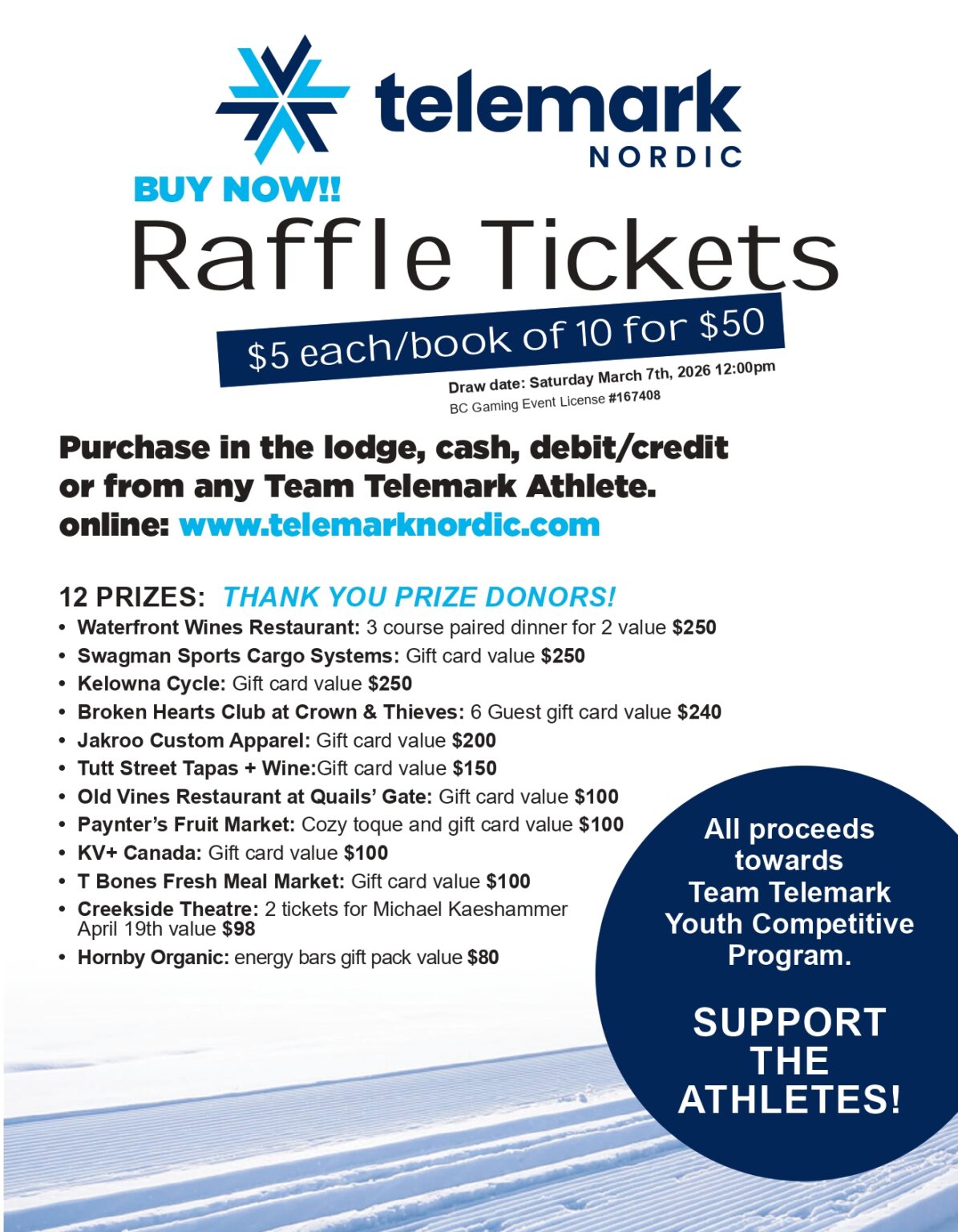 Annual Raffle Ending Soon!